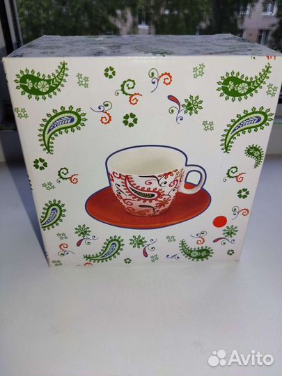 Чашка с блюдцем