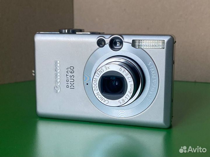 Vintage Digicam CCD Матрица, Canon Digital ixus 60