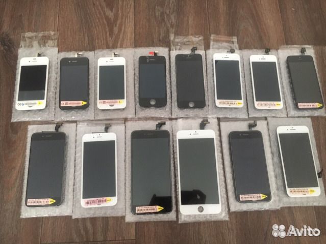 Дисплей iPhone 4s/5S/5c/6/6s +Тачскрин Все модели