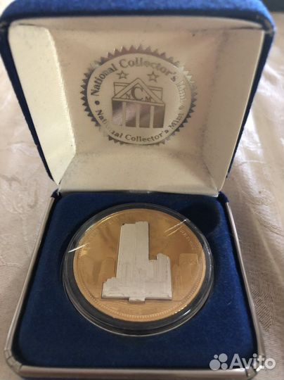 Коллекционная монета Башни-близнецы 2011