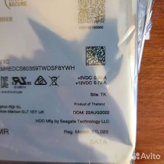 Новые 20тб жесткие диски оптом seagate exos 20tb