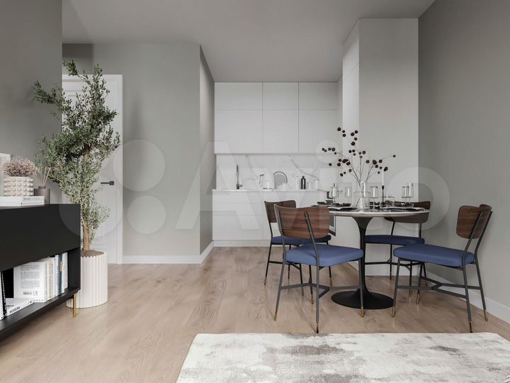 1-к. апартаменты, 34,7 м², 21/23 эт.