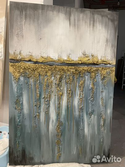 Интерьерная картина текстурная большая