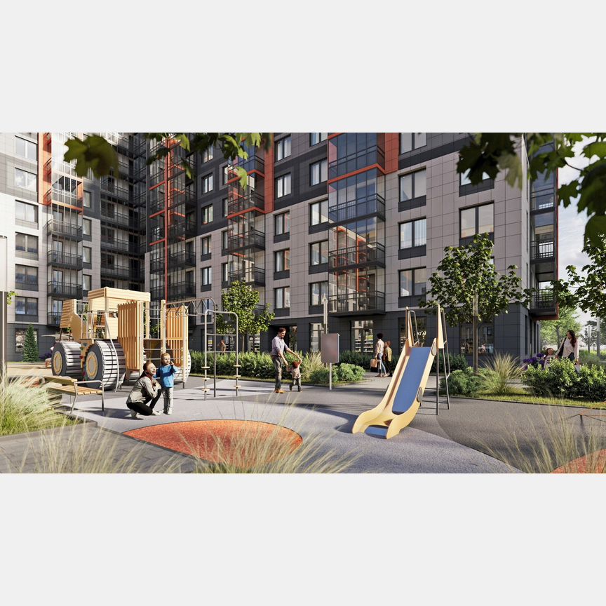 1-к. квартира, 38,1 м², 9/9 эт.