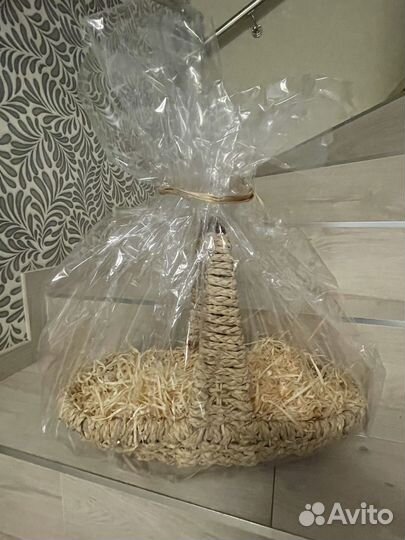 Корзина плетеная азбука вкуса М