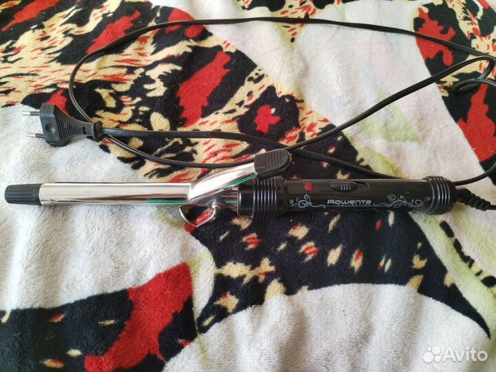 Утюжок Galaxy (для волос) +плойка Rowenta