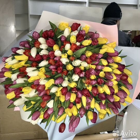 Тюльпаны Букет тюльпанов Цветы с доставкой