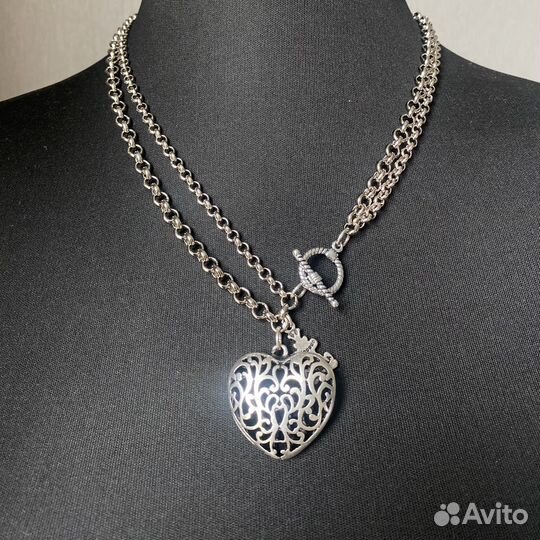 Колье Сердце 2.Италия