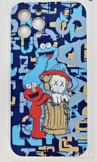 Чехол на iPhone 12 pro max Kaws