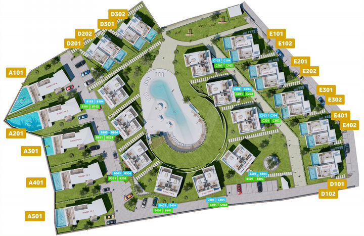 2-к. квартира, 53 м² (Кипр)