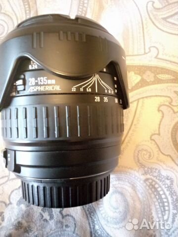 Объектив sigma 28-135 для Canon купить в Москве | Электроника | Авито