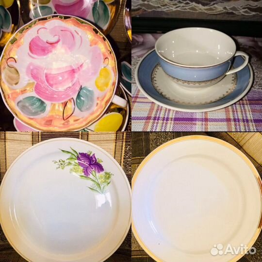 Фарфор СССР Дулево, Конаково, Песочное 60-70гг