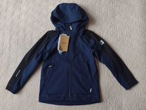 Новая куртка Softshell Reima 128 мальчик синий чер