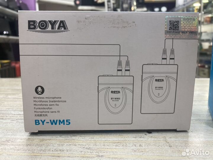 Петличный микрофон Boya BY-WM5