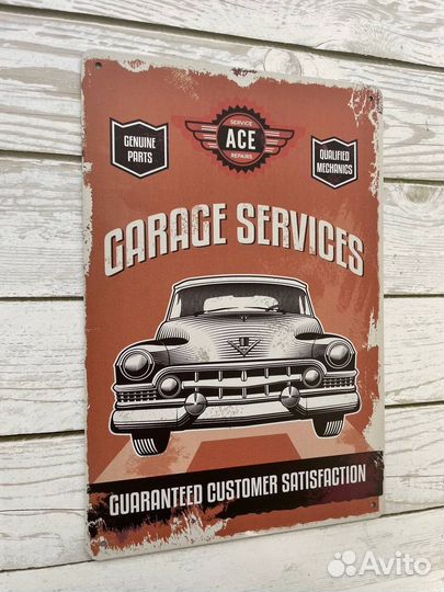 Декор на стену Garage services