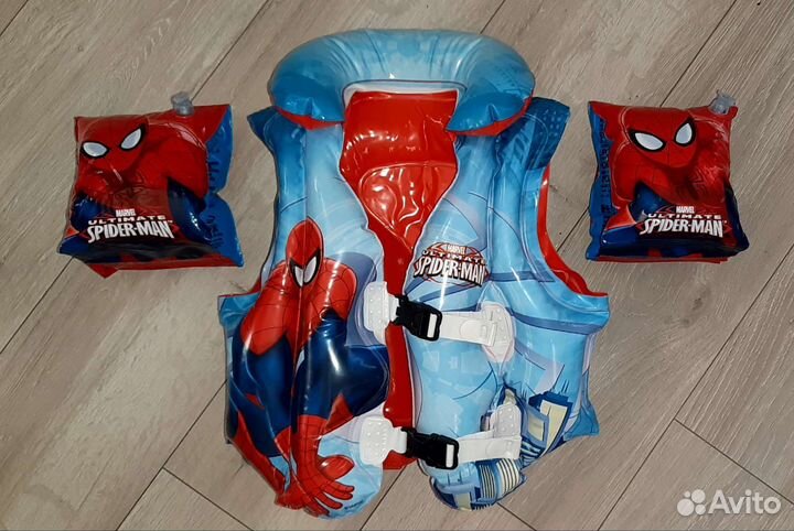 Жилет нарукавники Человек паук круг