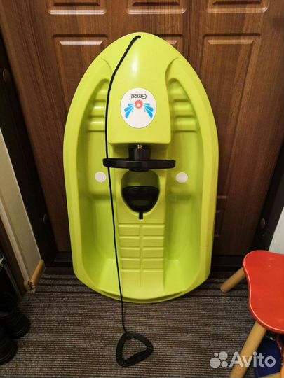 Санки Gimpel с рулём / снегокат