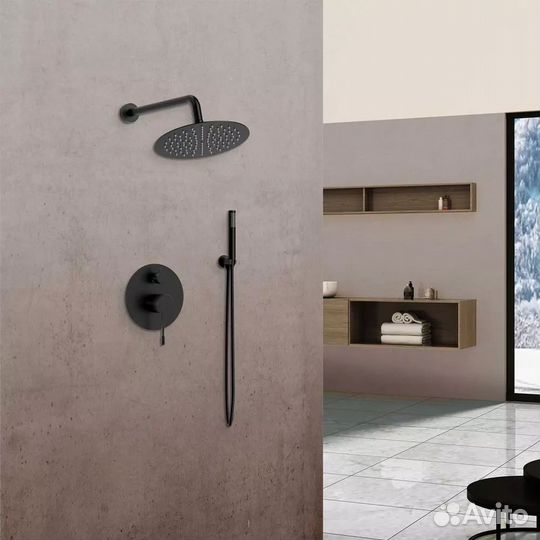 Душевые гарнитуры, стойки, лейки, шланги