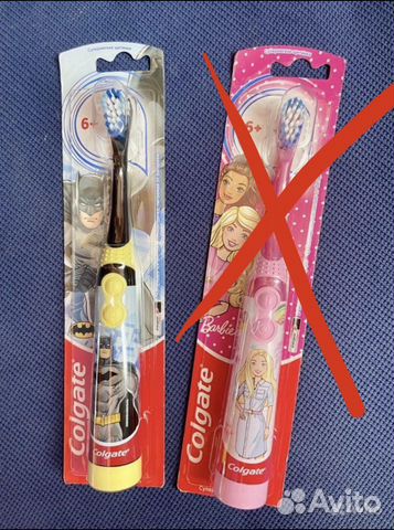 Электрическая зубная щетка детская Colgate