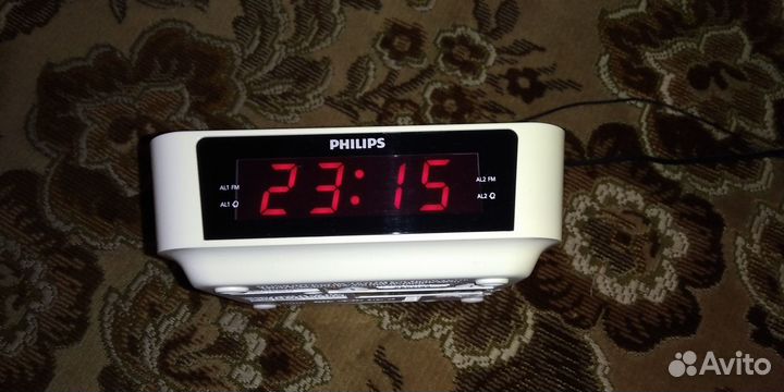 Радио часы philips
