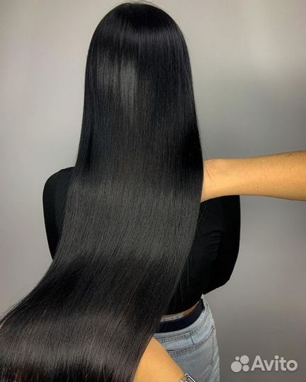 Кератиновое выпрямление волос