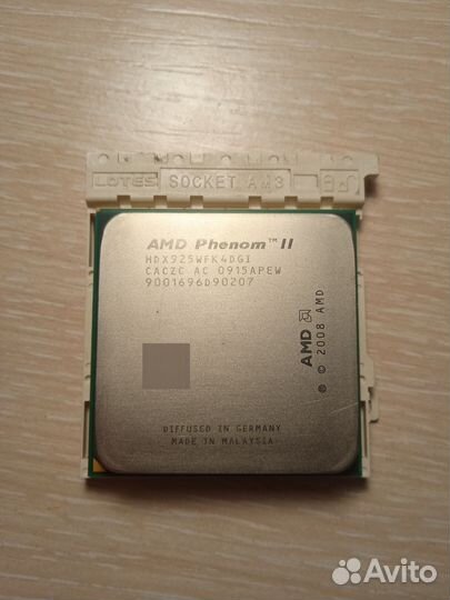 Процессор amd phenom ii