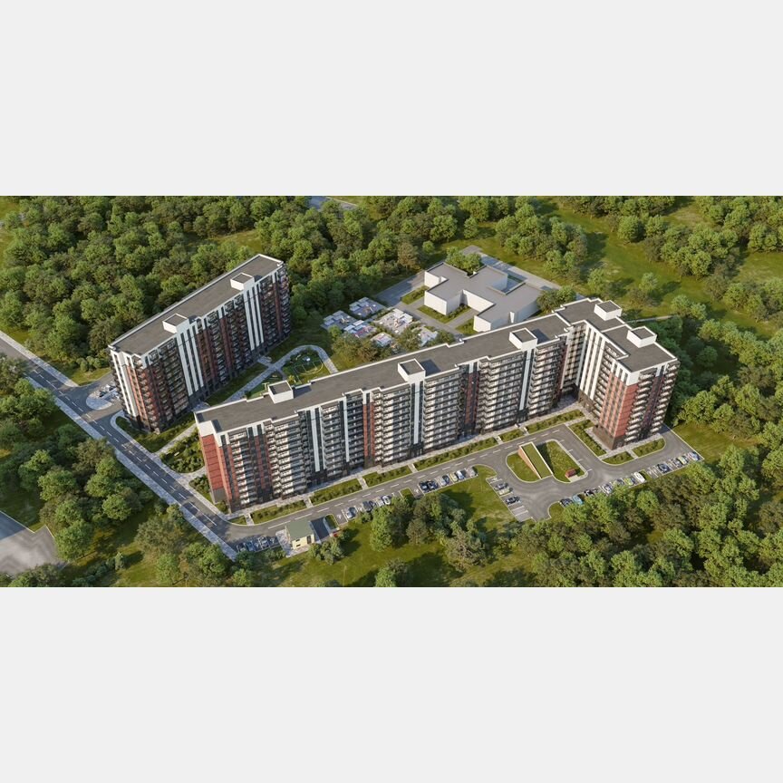 1-к. квартира, 41,6 м², 8/12 эт.