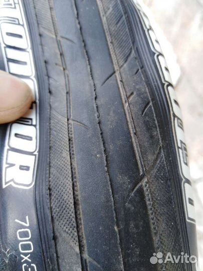 Покрышка Maxxis Detonator 700x32C TPI 60 сталь Bla