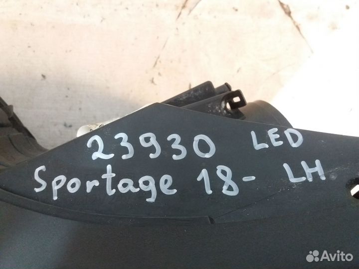 KIA Sportage 4 2018- LED Фара Левая 23930