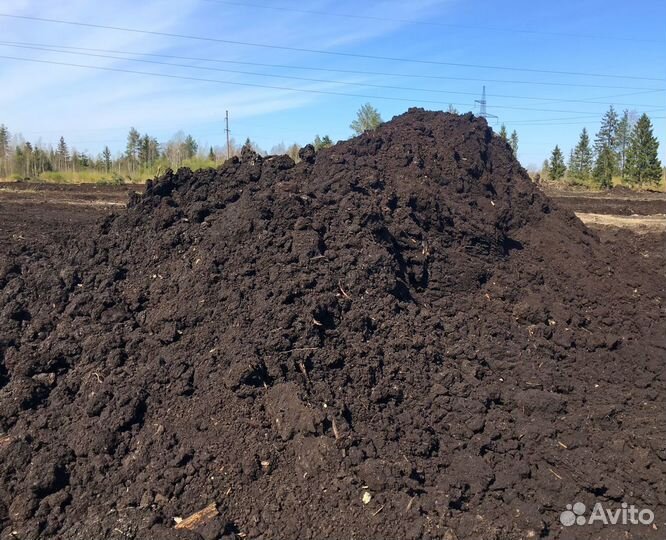 Плодородный грунт земля чернозем