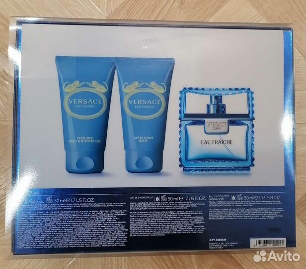 Туалетная вода versace EAU fraicheпарфюм духи