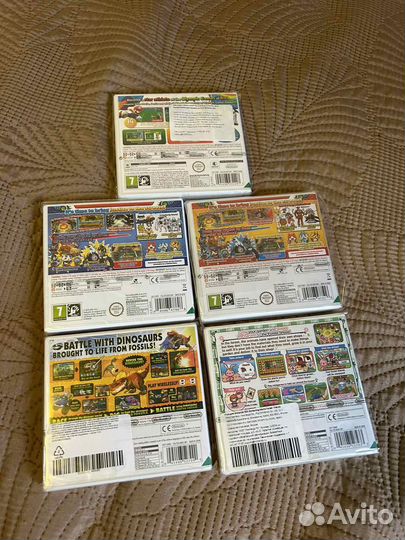 Новые, запечатанные игры Nintendo 3DS