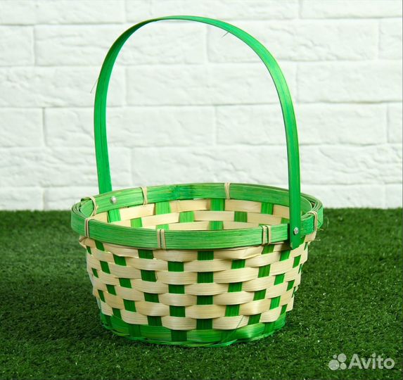Корзина плетеная