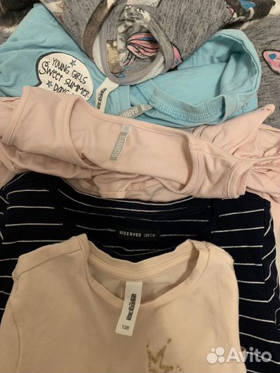 Комплект вещей для девочки, рост 128 см