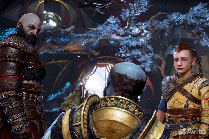 God of War Ragnarok Deluxe PS4/PS5 русская озвучка