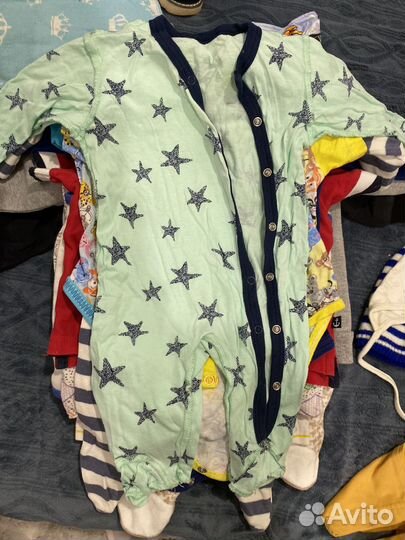 Большой пакет детских вещей