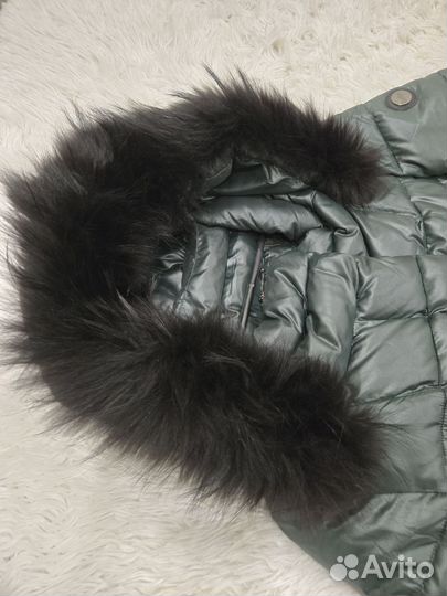 Пуховик зимний женский 46 48 бу