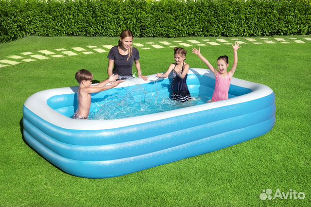 Надувной бассейн Bestway 54009, 3.05х1.83х0.56 м