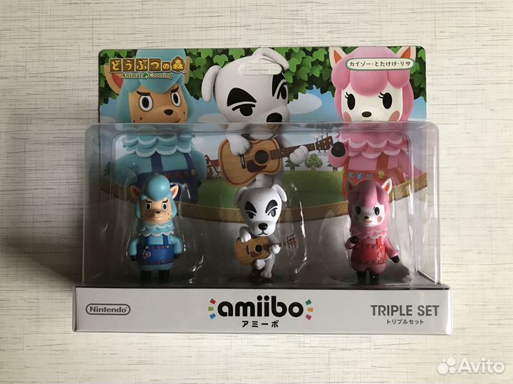 Amiibo Animal Crossing 3-Pack (Cyrus K.K. Reese)