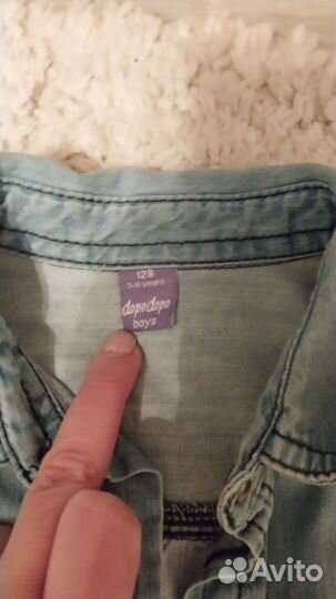 Стильные Рубашки на мальчика 122-128