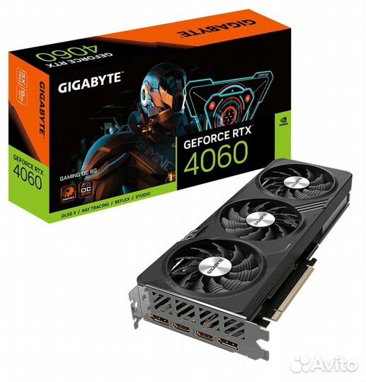 RTX 4060 Gigabyte Gaming OC Новая Гарантия