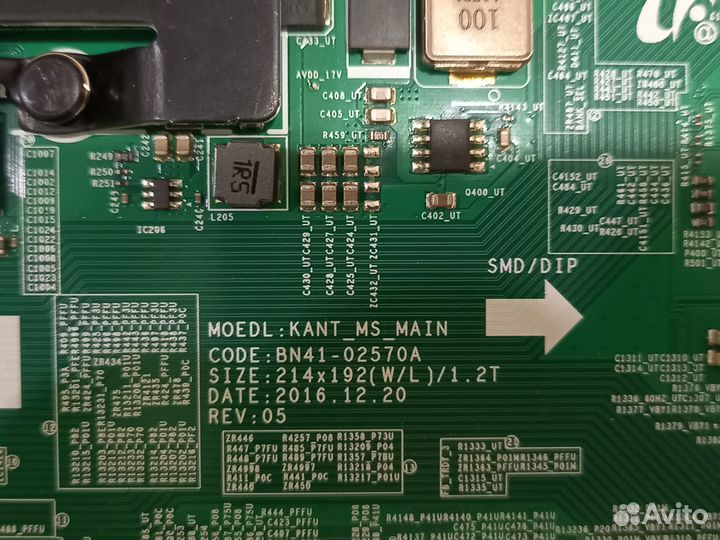 Разбор Samsung UE55MU7000U