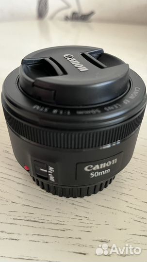 Объектив canon 50mm 1 8 stm