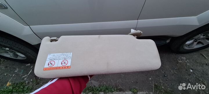 Козырек солнцезащитный TLC Prado 120, GX470