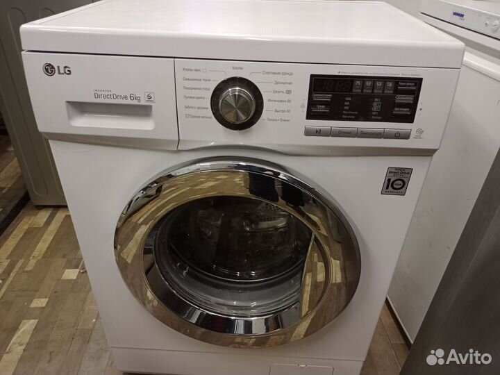 Стиральная машина Lg бу Direct Drive