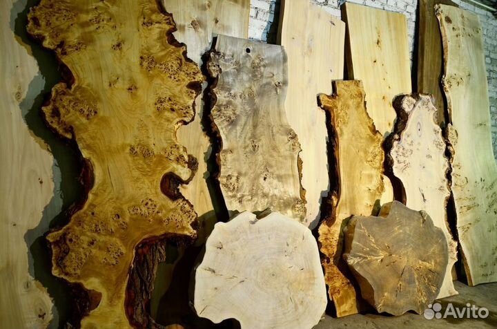 Слэбы, спилы камерной сушки