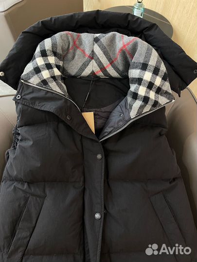Пуховик жилет burberry женский