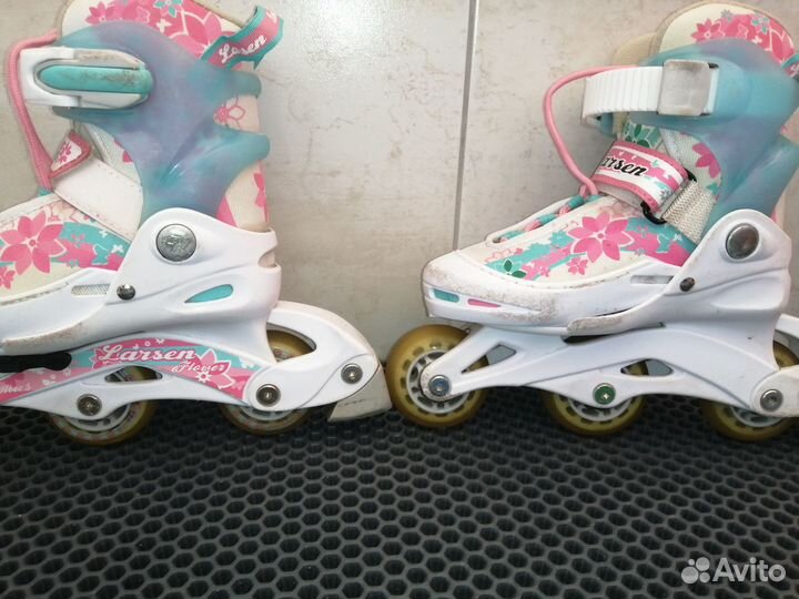 Роликовые коньки детские раздвижные