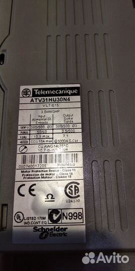ATV31HU30N4 Schneider Electric