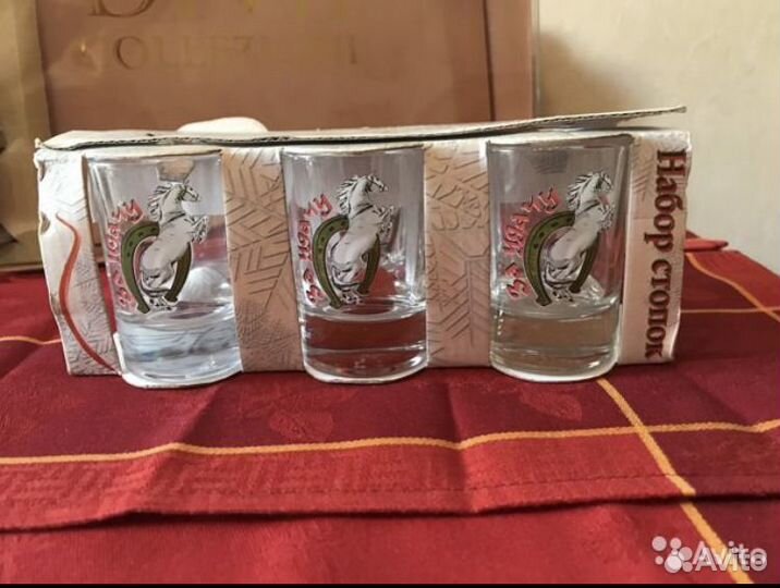 Рюмки - стопки набор - 6 шт. Новый